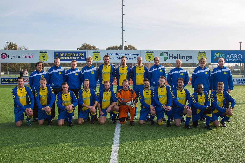 De beloften van Olde Veste overtuigend kampioen van de reserve hoofdklasse, seizoen 2016-2017!!